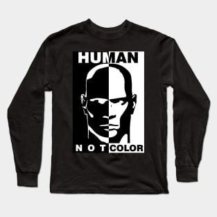 Human Color Human Long Sleeve T-Shirt